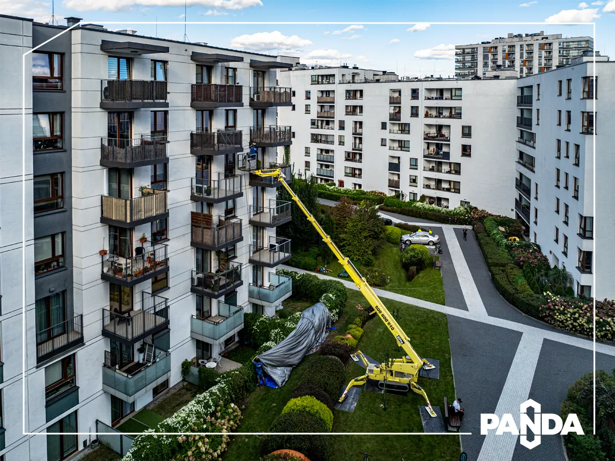 Czyszczenie fasad budynków Pruszków